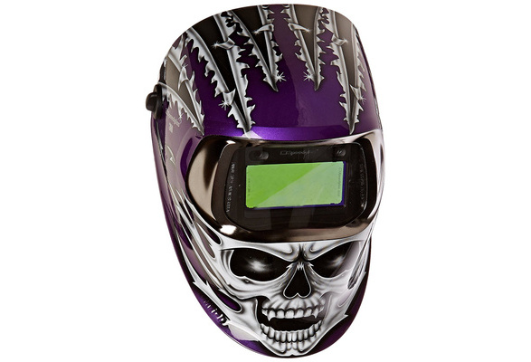 3M 49956 Speedglas Raging Skull Welding Helmet 100 with Auto-Darkening Filter 