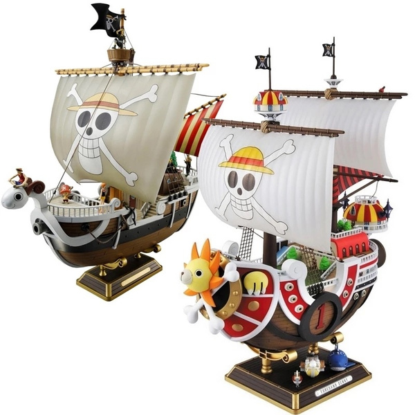 One Piece Action Figures - Floating Merry Thousand Sunny Barco