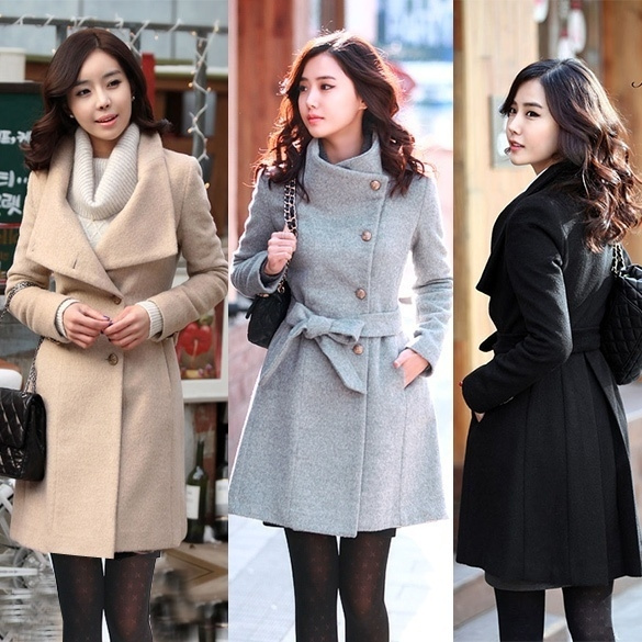 Korean coats hot sale female