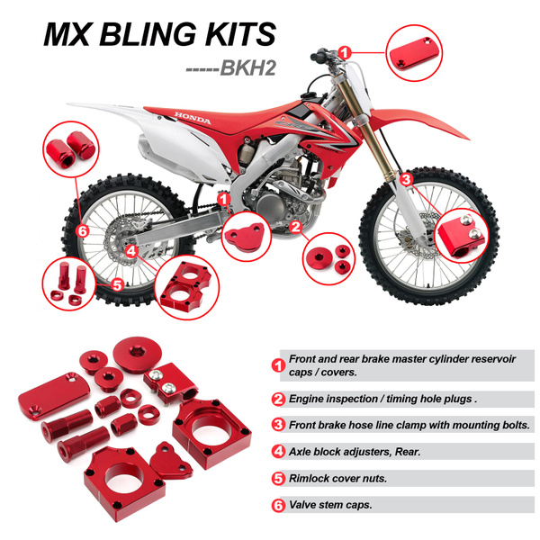 Mdr Race Series Basculante Rodamientos Kit Para Motocross Honda Crf 250 10-13 