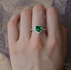 Cubic Zirconia, Heart, proposering, wedding ring