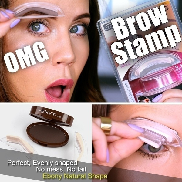 UNITED STATES i Envy BY KISS Powder Brow Stamp for Perfect Eyebrow No Mess No Fail