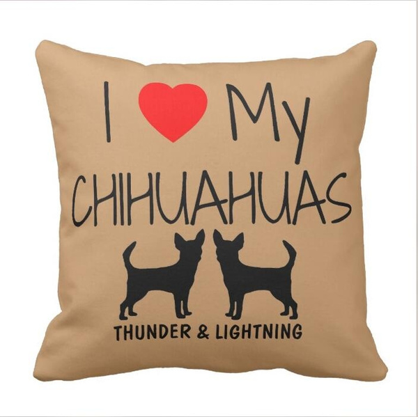 chihuahua throw pillows