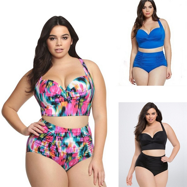 plus size swimwear 2 piece