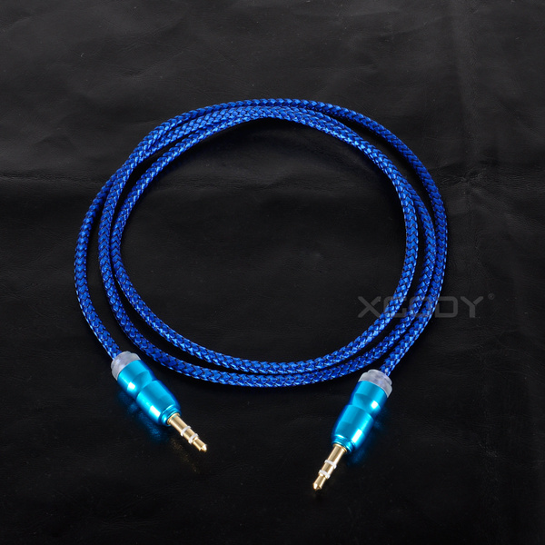 1M 3.5mm Male to Male Car Aux Auxiliary Cord Stereo Audio Cable for Phone iPod 