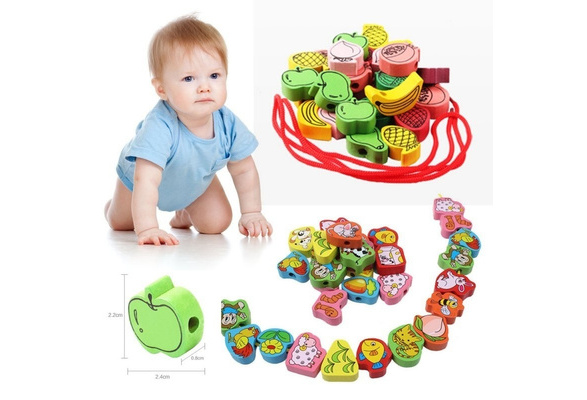 bead threading toy