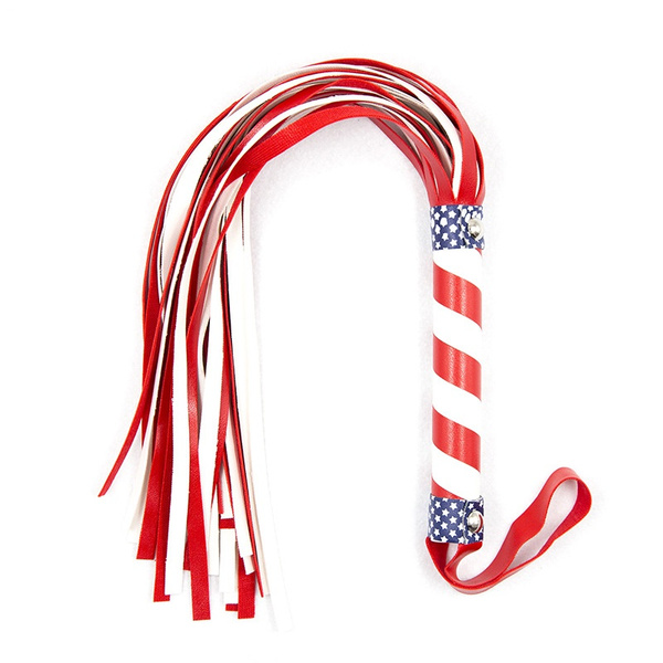 Mini USA Flag Whip Sex Toy Gifts For Adults Sexy Costume