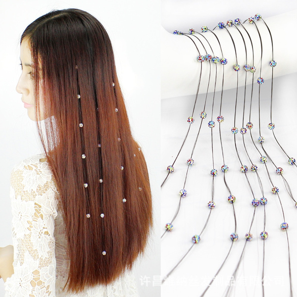 Bling hotsell hair extensions