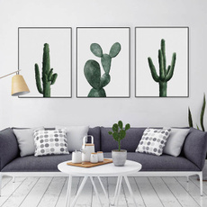 succulent, Plants, Wall Art, cactuspainting