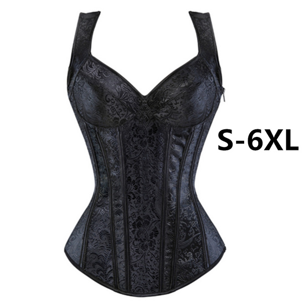 Sexy Corsets And Bustiers Shapewear Lingerie Overbust Corset Plus