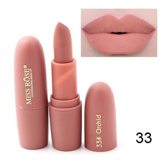 MISS ROSE Lipstick Moisturizer Smooth Lips Stick Long Lasting Charming Lip Lipstick Cosmetic
