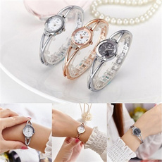 Makeup, Watch, Stainless Steel, Bracelet