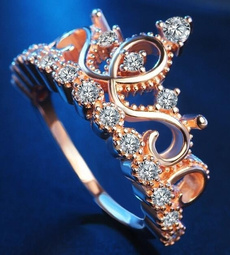 ringsformen, crystal ring, Jewelry, crownring