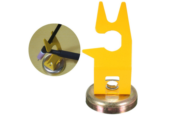 Magnetic Tig Gun Welding Torch Stand Holder Support Yellow