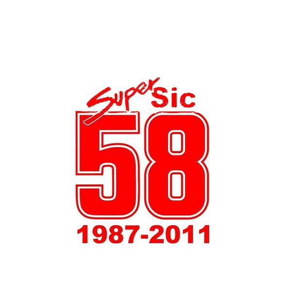 Set n.8 adesivi SIC 58 Simoncelli  SIC7 