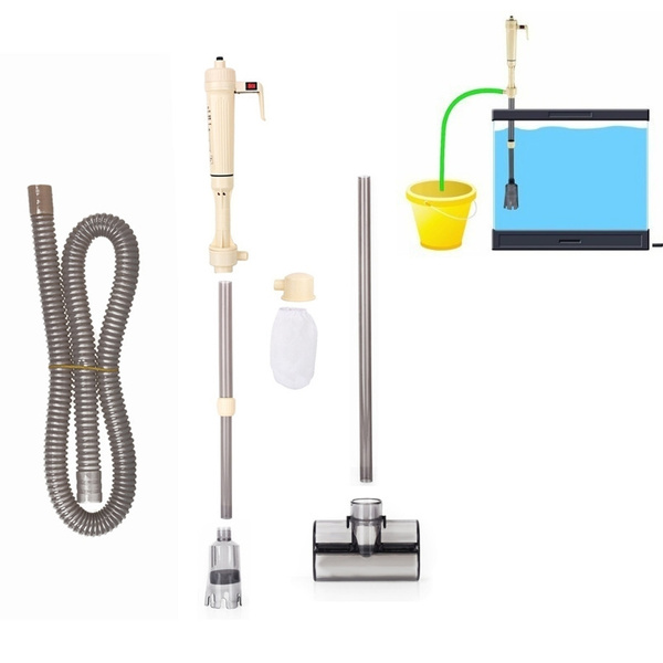 Automatischer Fisch Kot Absauger - Aquarium Reiniger Mit Luftpumpe | Für 80-100cm Becken