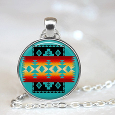 Silver Jewelry, nativeamerican, Glass, glasstilejewelry