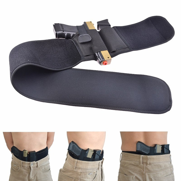 Concealed Carry Belly Band Holster Gun Pistol Holsters Fits all Pistol 