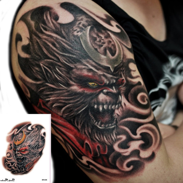 Sun Wukong (Monkey King) | Monkey tattoos, Tattoos with meaning, King  tattoos