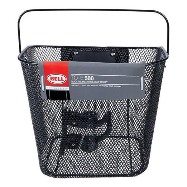 bell basket tote with 500 handlebar mount