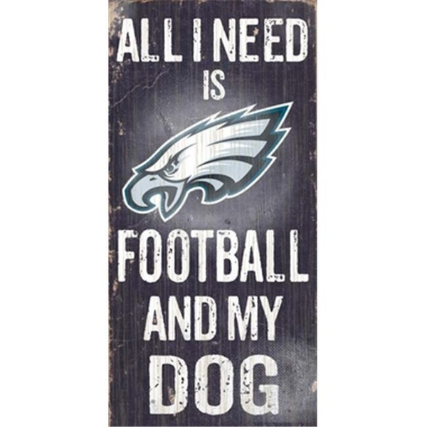Fan Creations N0640 Philadelphia Eagles Football and My Dog Sign