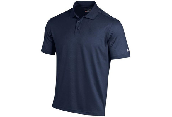 Under Armour UM0494 190 Mens Performance Polo T Shirt Navy 44