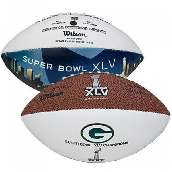 Wilson Sporting Goods WNFLSB45M NFL Super Bowl 45 Photo Mini Ball