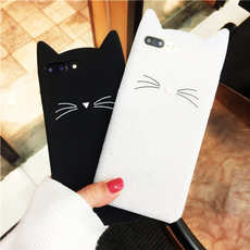 3D MEOW Bearded Cat Silicone Back Case for iphone 5/5s/se,6/6s,6 plus/6s plus,iPhone 7 7 plus,Samsung Galaxy A3 A5 (2017) Galaxy S6 Galaxy J7 Prime Samsung Galaxy S9 plus,S7 edge,Galaxy Note 8,S9 plus,Galaxy J3 (2016),Huawei P8 Lite (2017) / Honor 8 Lite,Huawei P9 Lite/G9 Lite P10 P10  plus