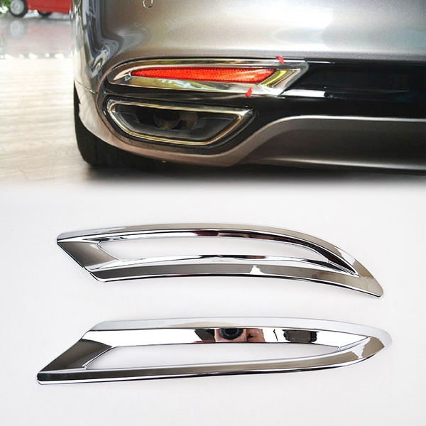 Autoxbert Fit For 2013-2018 Ford Fusion Mondeo Chrome Rear Reflector ...