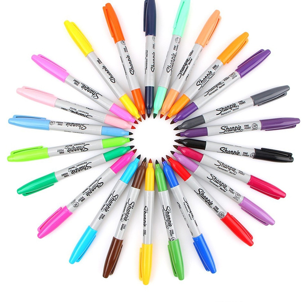 NEW - Sharpie Color Burst Permanent Markers, Ultra Fine Point - 24 Count