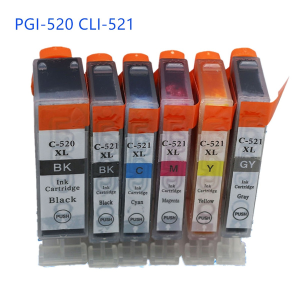 Canon PGI-520, CLI-521 Ink Cartridges