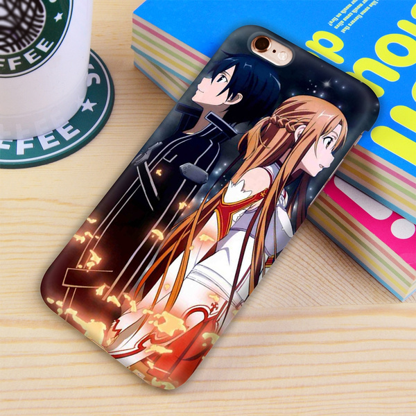 Sword Art Online Kirito and Asuna iPhone Case For iPhone 5 5S SE 6