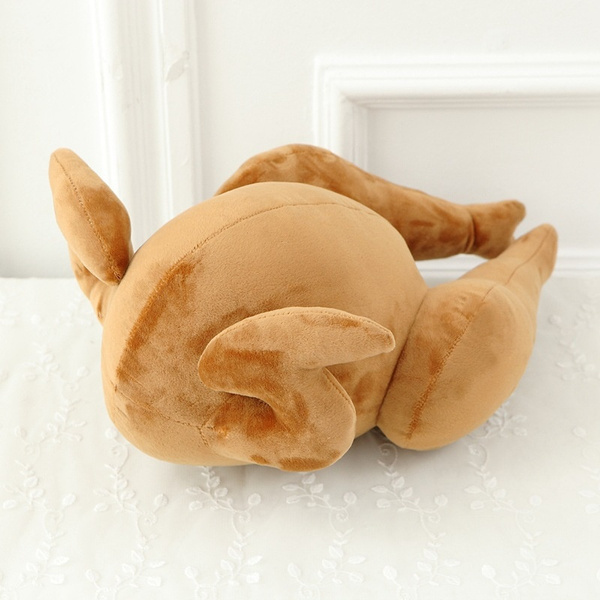 Chicken Leg Turkey Plush Toy/Throw Pillow Room Decor Cristmas Gift Pp Cotton Set 