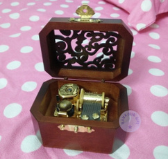 antiquemusicbox, Box, onceuponadecember, brown