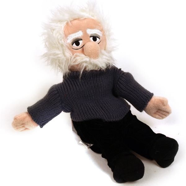 albert einstein plush doll