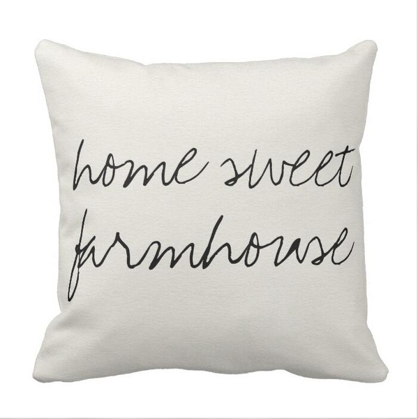 Home sweet farmhouse pillow hotsell