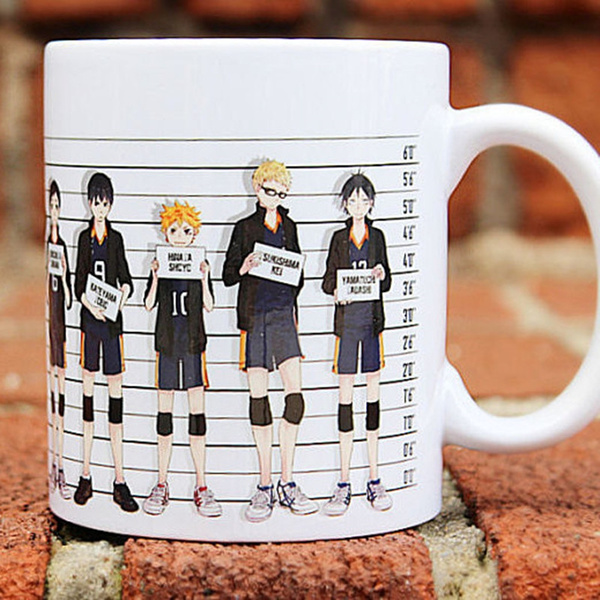 Mug / Teacup All 45 types set + BOX Purchase benefits Haikyu