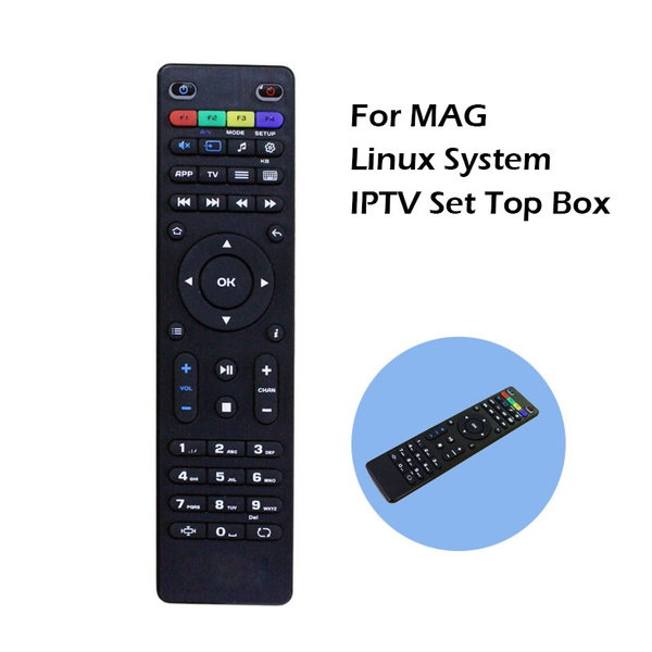 NEW TV REMOTE CONTROL FOR MAG250 IPTV Set-Top Box Linux Tv Box