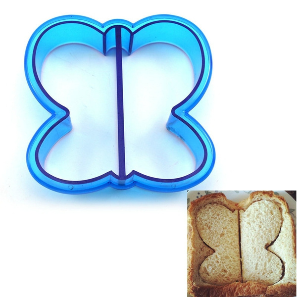 Home Diy Butterfly Cookie Cutter Plastic Sandwich Toast Bread Mold Maker Tool Wish