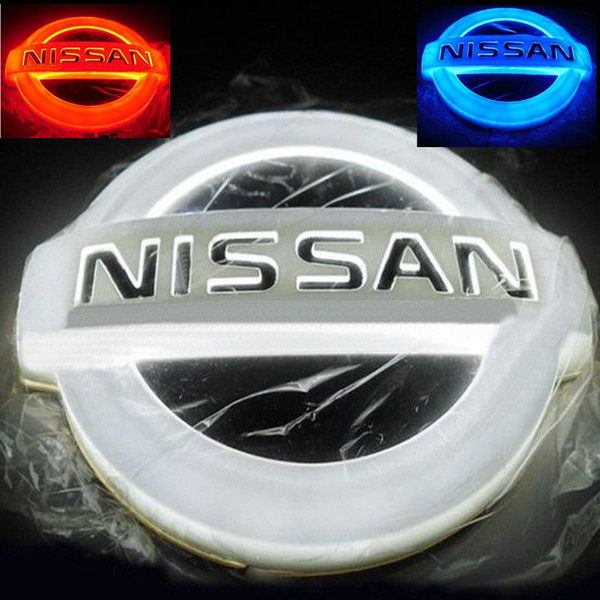 4D LED Car Logo Light Front or Rear Badge Lamp Emblem Sticker for