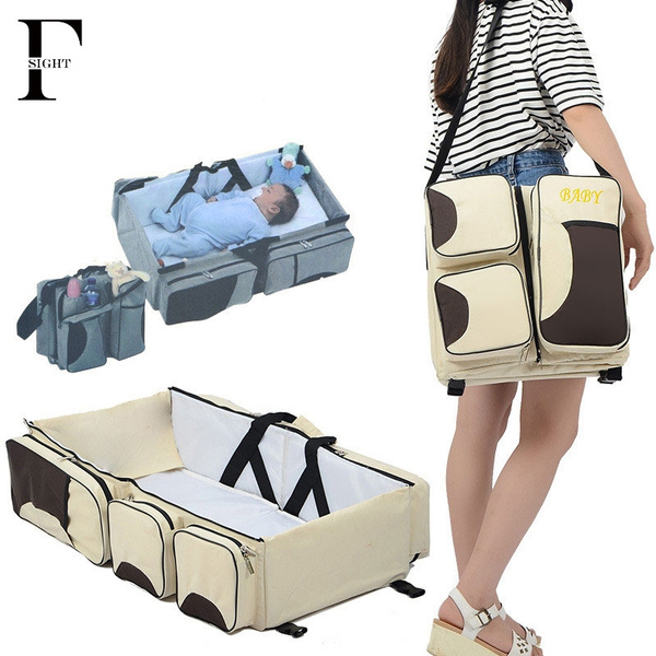 folding crib diaper bolsa