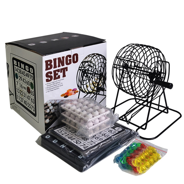 01-75 Balls Lottery Drawing Machine Loto Bingo Game Loteria Board Games