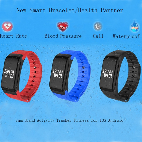 F1 smart watch bt fitness online tracker