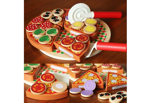 velcro pizza toy