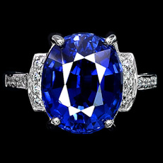 Blues, Sterling, Jewelry, Blue Sapphire