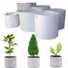 New Fashion Round Fabric Pots Plant Pouch Root Container Grow Bag Aeration Container