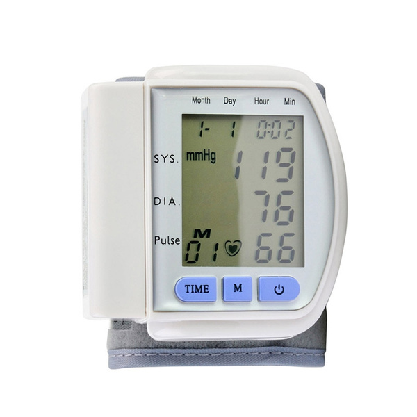 TASHHAR Blood Pressure Monitor Electronic Sphygmomanometer Digital Home  Blood Pressure Meter Automatic Blood Pressure Gauge Portable Blood Pressure