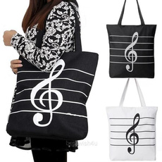 shopbag, musicalbag, Canvas, Tote Bag