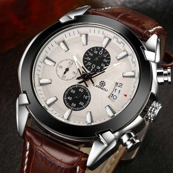 Liandu chronograph shop watch