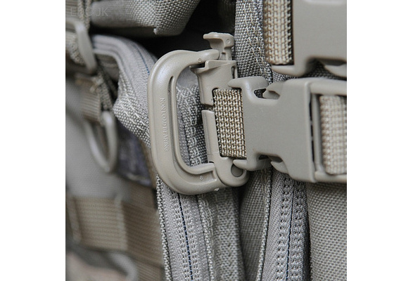 5pcs nylon shackle carabiner d-ring clip webbing backpack buckle shoes buckleFJB